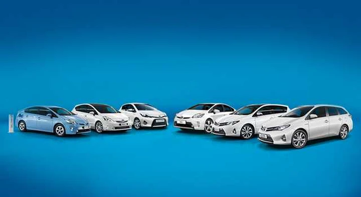 La gamma ibrida Toyota