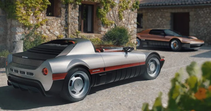 Bertone Runabout: il ritorno di un'icona con fari a scomparsa e 460 CV