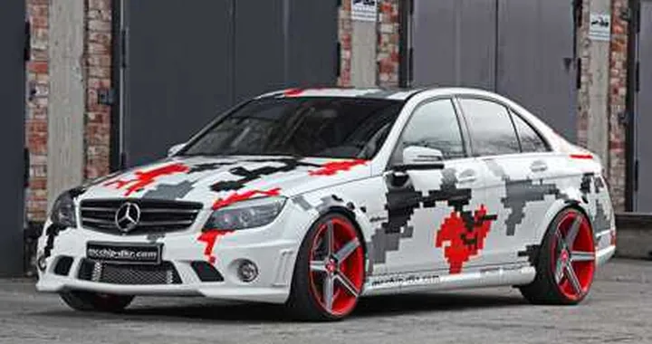 Mercedes C63 AMG: tuning by Mcchip