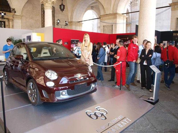 Abarth 695 Edizione Maserati alla Mille Miglia 2012