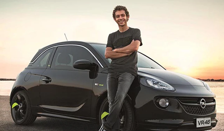 Opel ADAM VR46 Limited Edition,  firmata Valentino Rossi