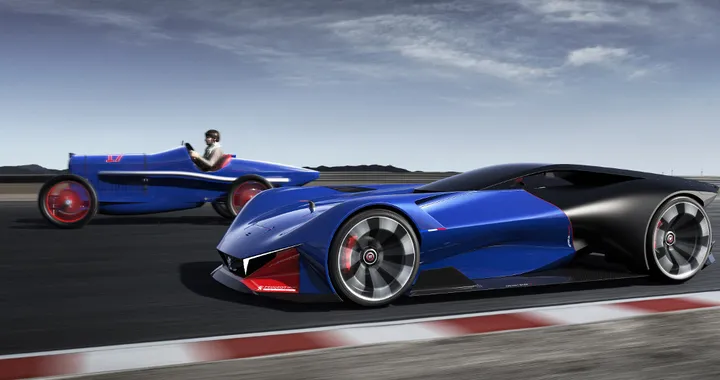 Peugeot L500R HYbrid: concept da corsa che si ispira al passato