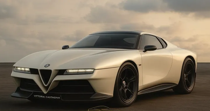Alfa Romeo Vittoria Castagna: il ritorno del mito in chiave moderna [RENDER]