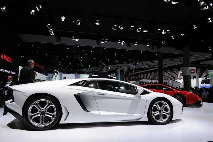 Stand Lamborghini - Salone di Francoforte 2011