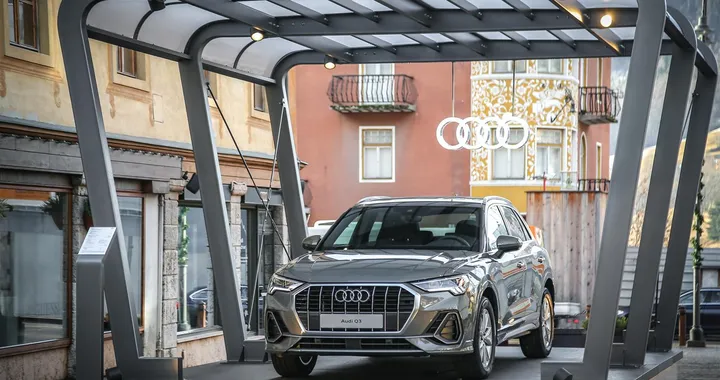 Nuova Audi Q3 protagonista al Cortina Fashion Weekend