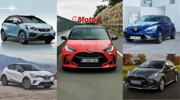 Auto ibride più economiche del 2023 sotto i 25.000 euro