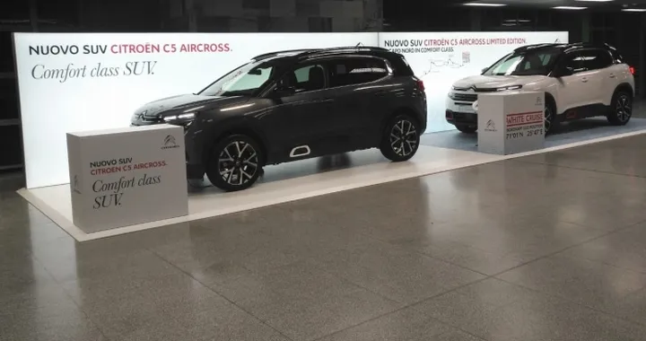 Citroen C5 Aircross: prende il volo a Linate