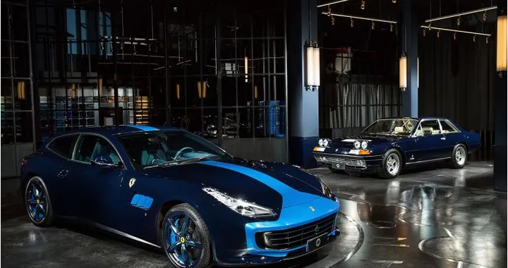 Ferrari GTC4 Azzurra: Lapo Elkann svela l’ultima creazione di Garage Italia