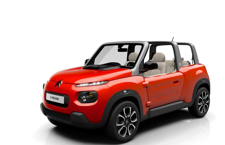Citroen E-Mehari: prime immagini ufficiali