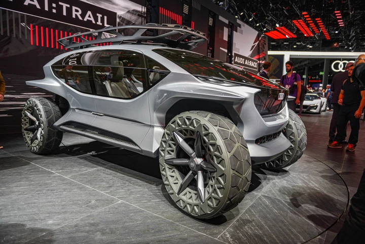 Audi AI:TRAIL quattro al Salone di Francoforte 2019