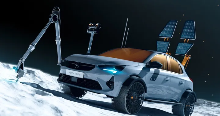 Opel Corsa Moon II, l'auto per l'allunaggio