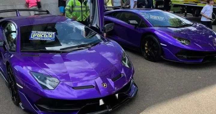 Maxi sequestro a Londra: 72 supercar di lusso fermate dalla polizia