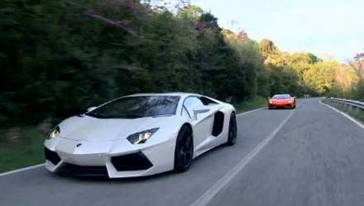 Lamborghini Aventador: nuovamente in video