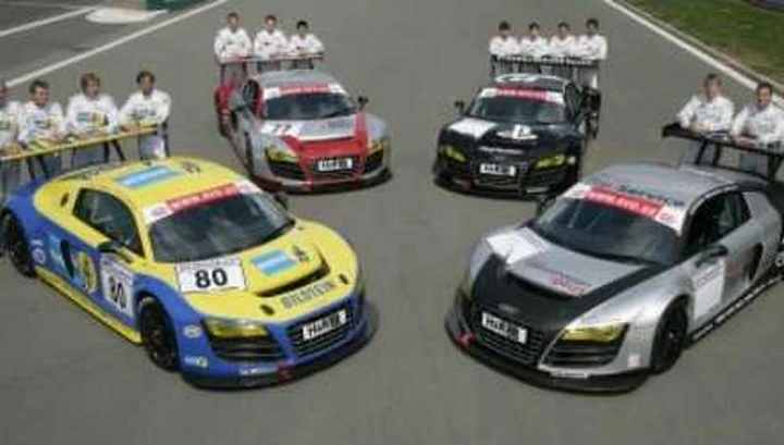L'Audi R8 LMS pronta per la stagione