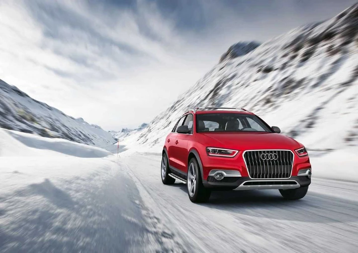 Audi Q3 Red Tracks