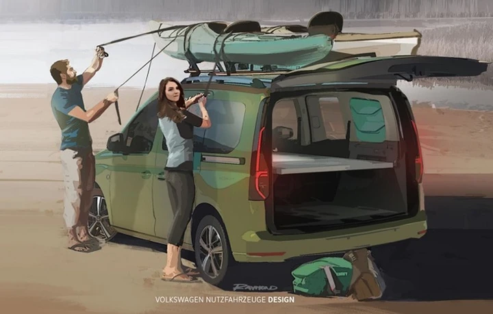 Volkswagen Caddy 2020: caratteristiche del nuovo mini camper
