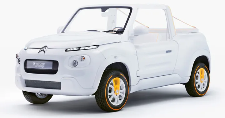 Citroen: a Ginevra il concept E-Mehari Styled By Courrèges