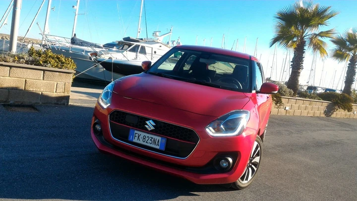 Suzuki: al Festival di Sanremo con la Swift 1.0 Boosterjet S Hybrid