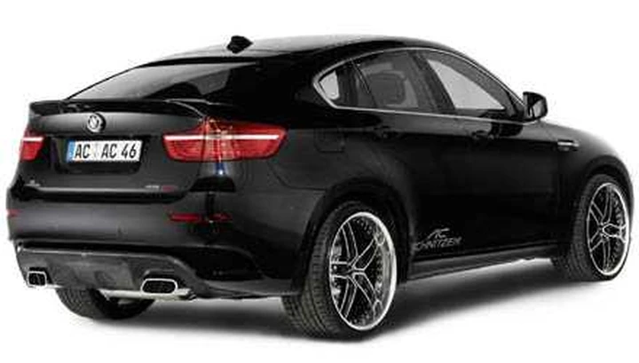 Bmw X6 M by Schnitzer: carbonio misto cavalli
