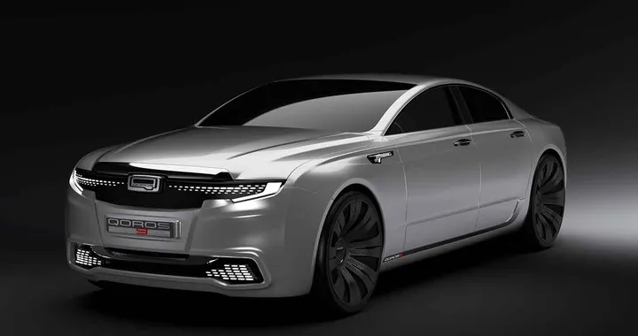 Qoros 9 Sedan Concept: le immagini ufficiali