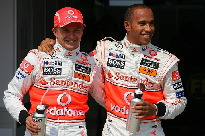 Formula 1: Kovalainen racconta la scommessa con Hamilton a Spa