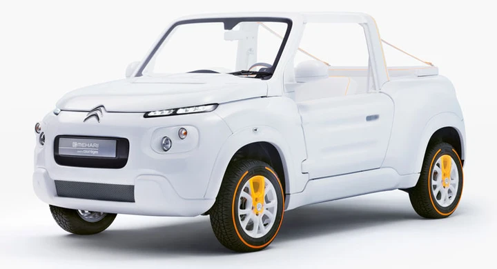 Citroen: a Ginevra il concept E-Mehari Styled By Courrèges