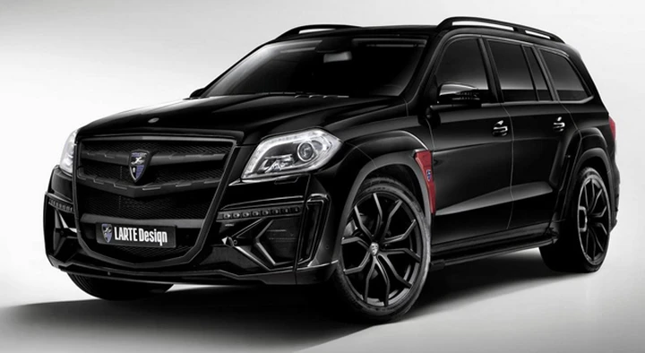 Mercedes GL Black Crystal by Larte Design