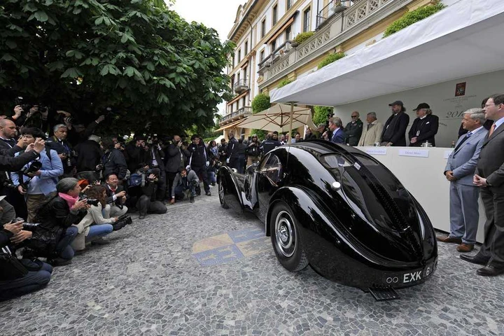 Bugatti 57SC Atlantic a Villa d'Este 2013