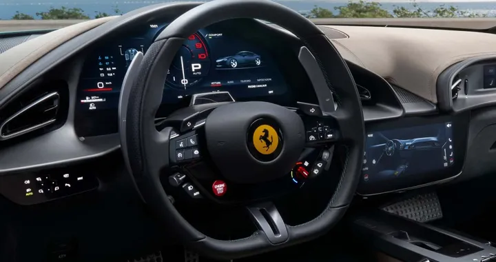 Ferrari Purosangue e 12Cilindri: arriva il retrofit per il volante