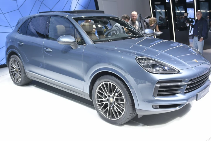 Stand Porsche al Salone di Francoforte 2017