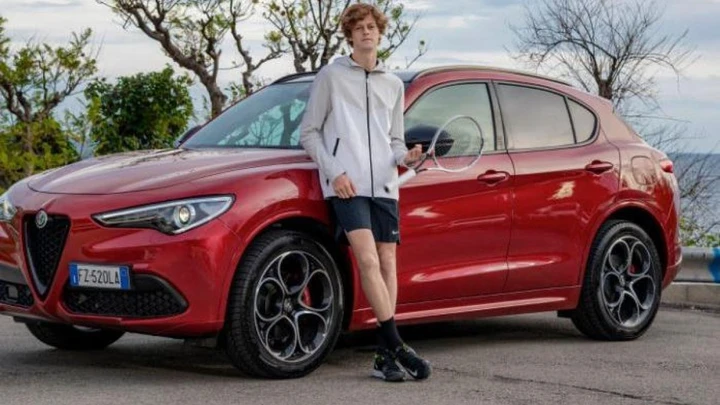 Jannik Sinner: il campione dell'Australian Open ha una grande passione per Alfa Romeo