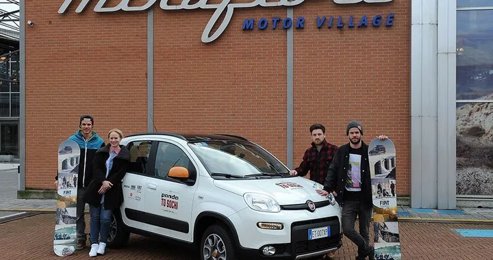 Fiat Panda 4x4 Antartica: in partenza per Sochi