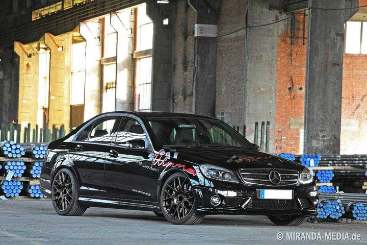 Una Mercedes C63 AMG da 580 CV con Wimmer