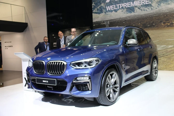 BMW X3 al Salone di Francoforte 2017