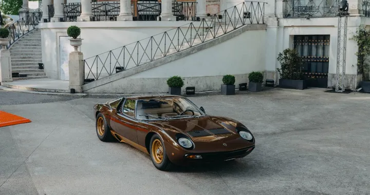 Lamborghini Miura SV restaurata: debutto al Concorso Roma 2026