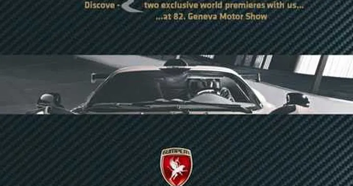 Gumpert: a Ginevra con due novità