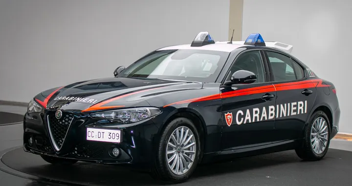 Alfa Romeo Giulia Carabinieri: la nuova Gazzella presentata a Torino