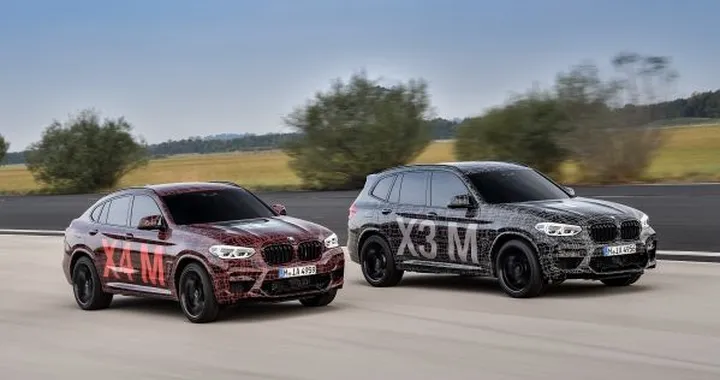 BMW X3 M e X4 M: presentate in anteprima al Nurburgring