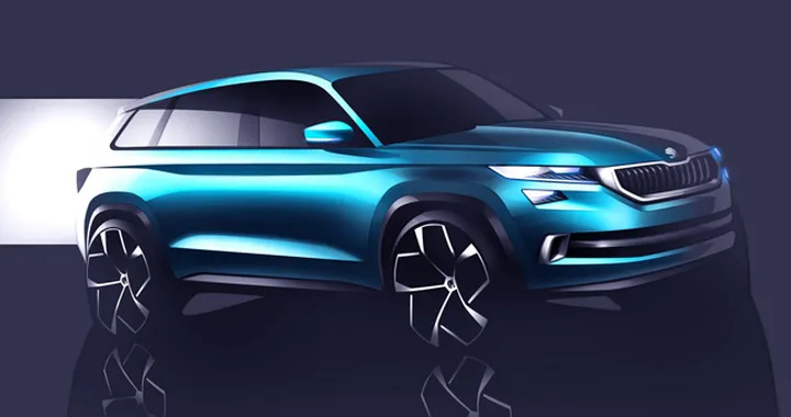 Skoda: rilasciati i teaser del concept Vision S