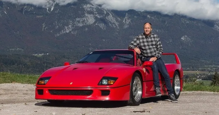 Ferrari: la F40 di Gerhard Berger va all’asta