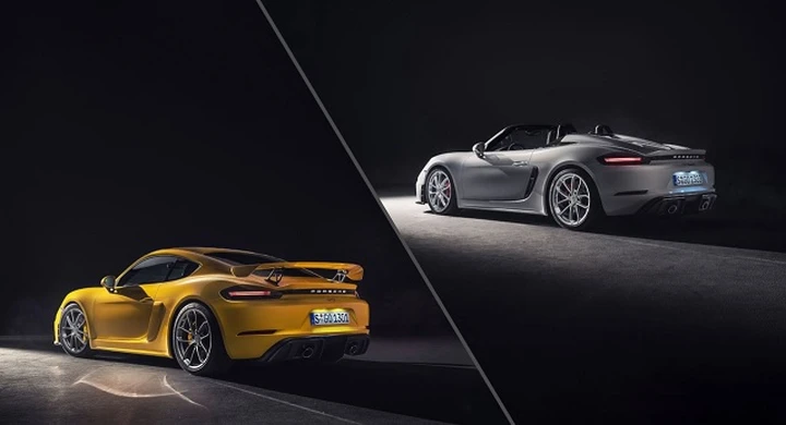 Nuove Porsche 718 Cayman GT4 e 718 Spyder: caratteristiche e prezzi