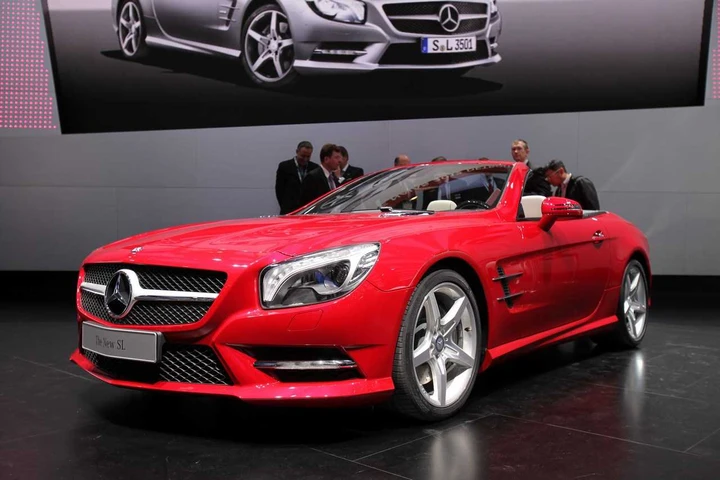Nuova Mercedes SL 2012 al Salone di Detroit