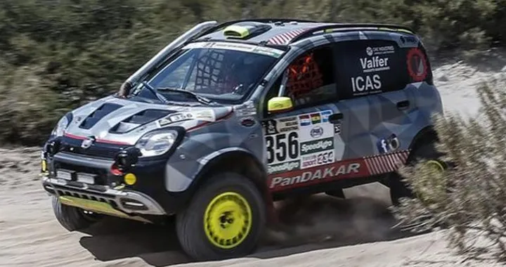 Dakar, 2017: Fiat Panda 4x4 Cross giunge al traguardo