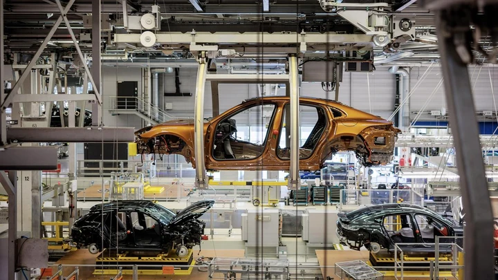 Porsche stabilimento Lipsia