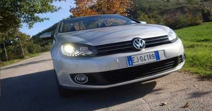 Volkswagen Golf Cabriolet TDI: prova su strada