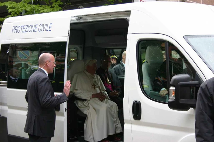 Ducato Panorama per il Papa in Abruzzo