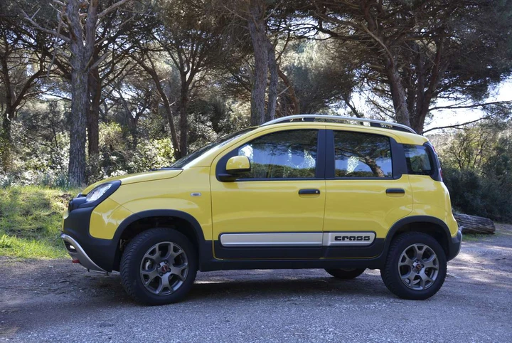 Fiat Panda Cross 4x4 in prova