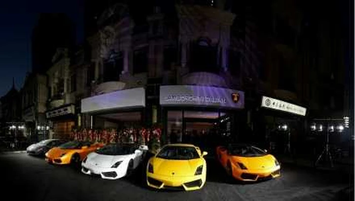 Lamborghini apre due nuovi punti vendita in Cina