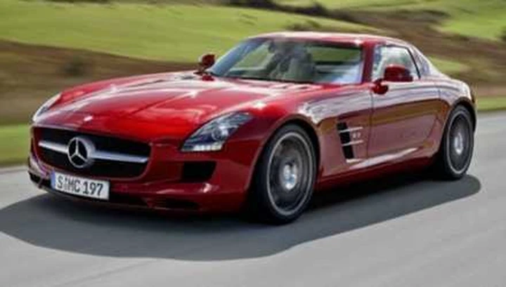 A Los Angeles la più cattiva SLS Amg