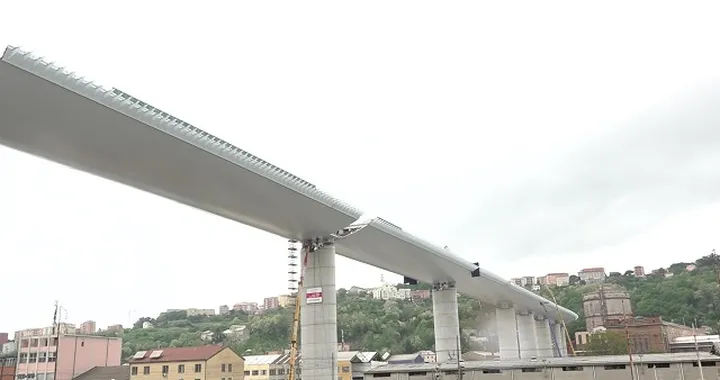 Ecco il nuovo ponte di Genova: a fine luglio sarà pronto per la circolazione